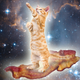 Illustration for article titled My God, Its Full Of Cats! The Very Best Artwork Of Cats In Space